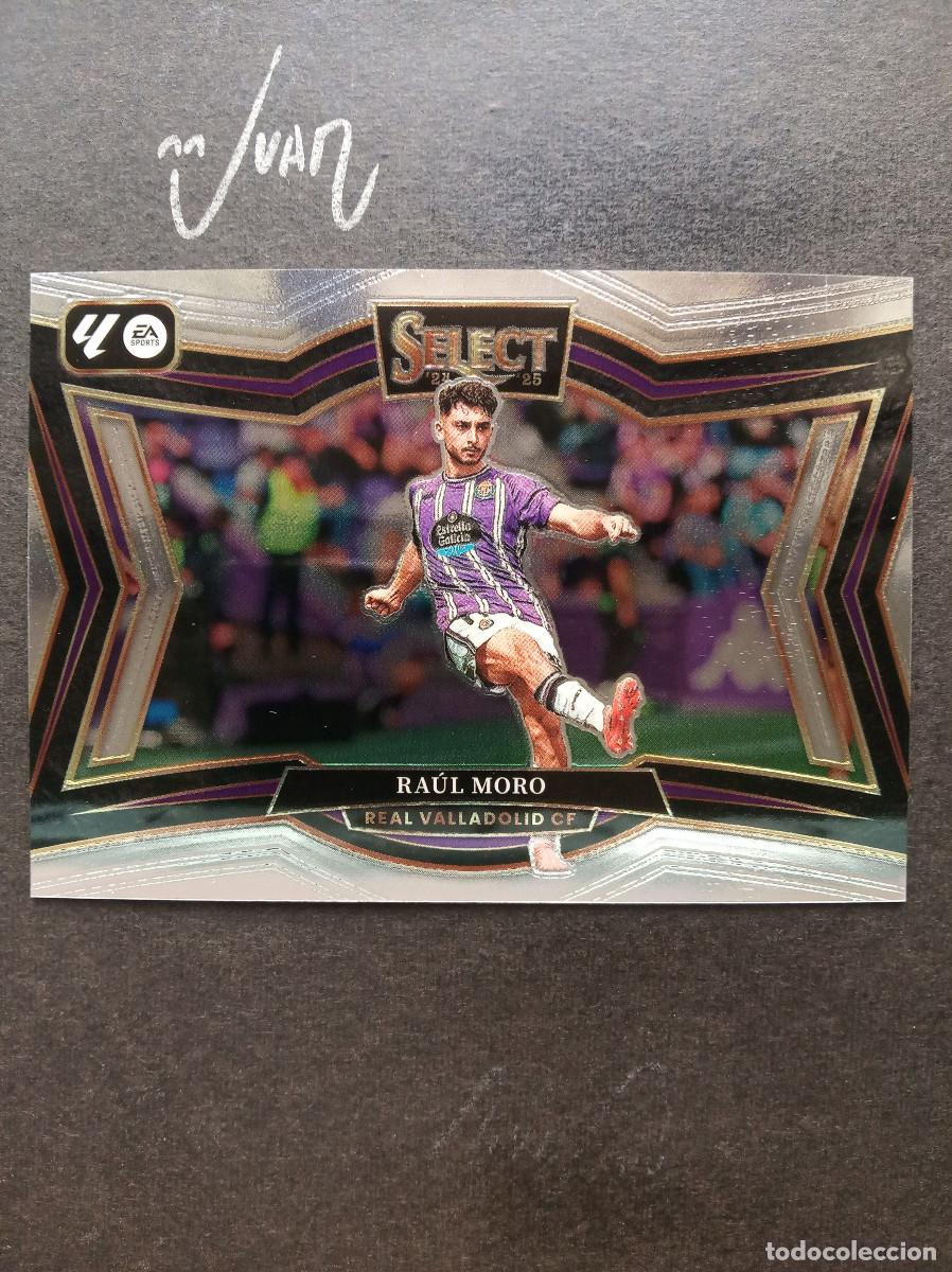 Cartes &agrave; collectionner de Football: N&ordm; 239 FIELD LEVEL RAUL MORO REAL VALLADOLID CF ⚽ PANINI &reg; SELECT LIGA 2024 2025 24 25 NUEVO