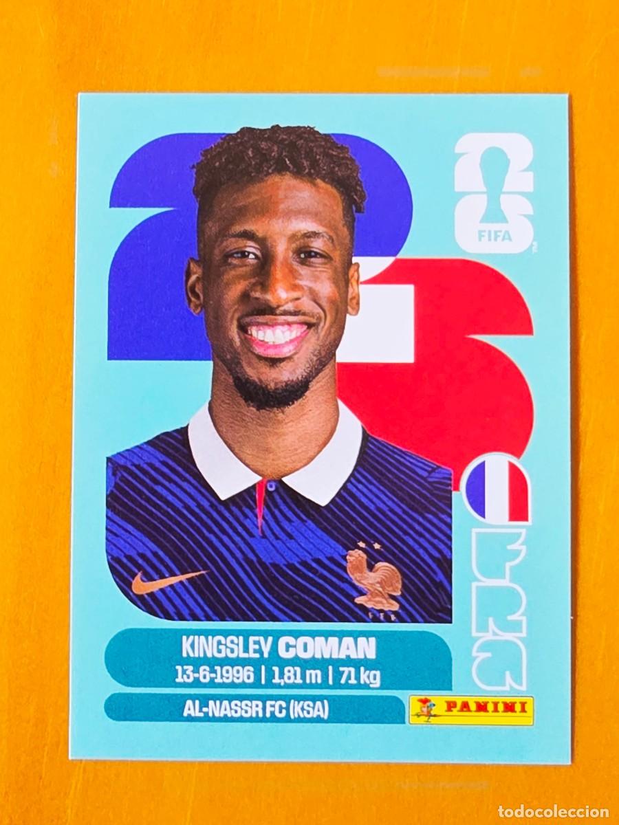 Football Stickers: FRA 18 Kingsley Coman, Francia, Panini FIFA World Cup Mundial 2026 Sticker
