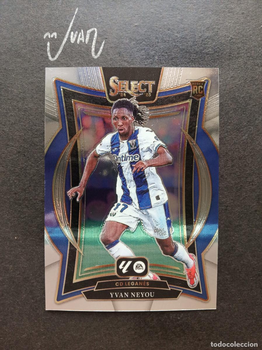 Fu&szlig;ball-Sticker: N&ordm; 11 TERRACE ROOKIE YVAN NEYOU CD LEGANES CAMERUN ⚽ PANINI &reg; SELECT LIGA 2024 2025 24 25 NUEVO