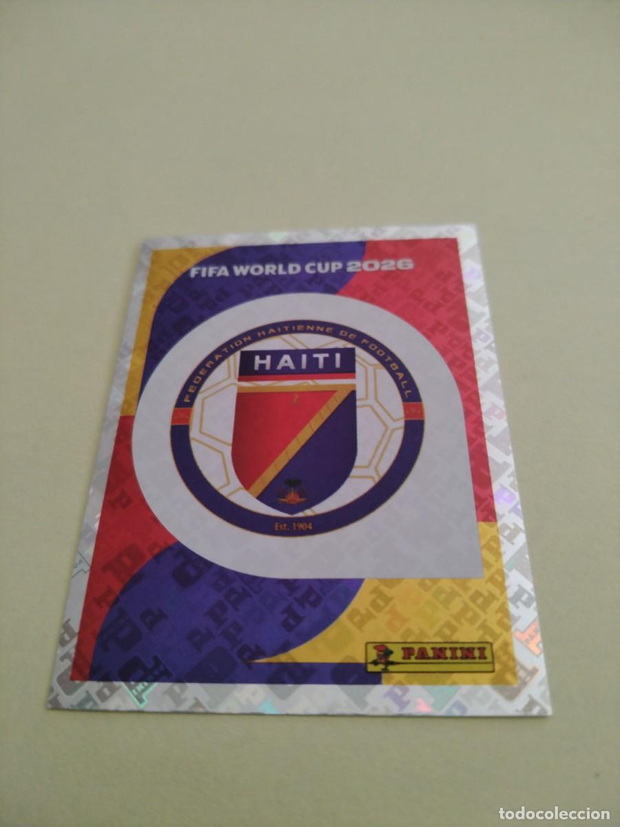 Fu&szlig;ball-Sticker: CROMO MUNDIAL 2026 - HAITI HAI 1