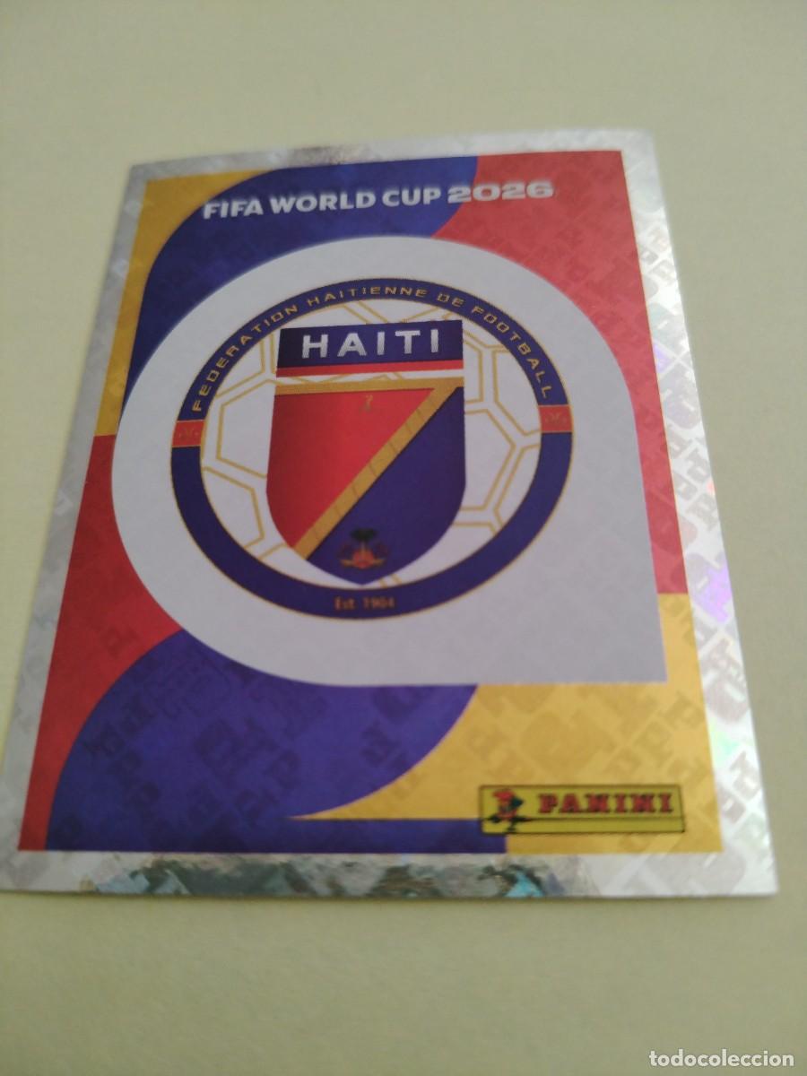Fu&szlig;ball-Sticker: CROMO MUNDIAL 2026 - HAITI HAI 1