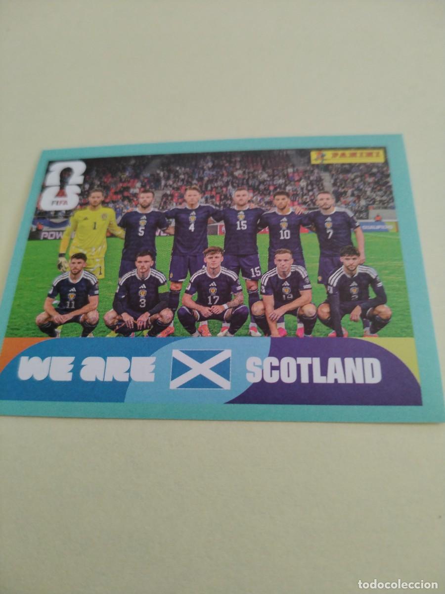 Fu&szlig;ball-Sticker: CROMO MUNDIAL 2026 - ESCOCIA SCO 13