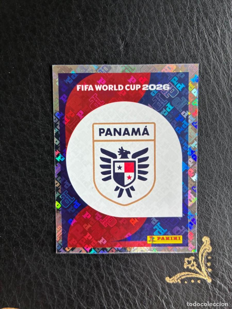 Cromos de f&uacute;tbol: PAN 1 ESCUDO LOGO PAN1 PANAM&Aacute; FIFA WORLD CUP MUNDIAL 2026 26 PANINI