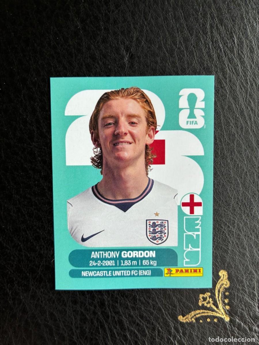 Cromos de f&uacute;tbol: ENG 15 ANTHONY GORDON ENG15 INGLATERRA ENGLAND FIFA WORLD CUP MUNDIAL 2026 26 PANINI