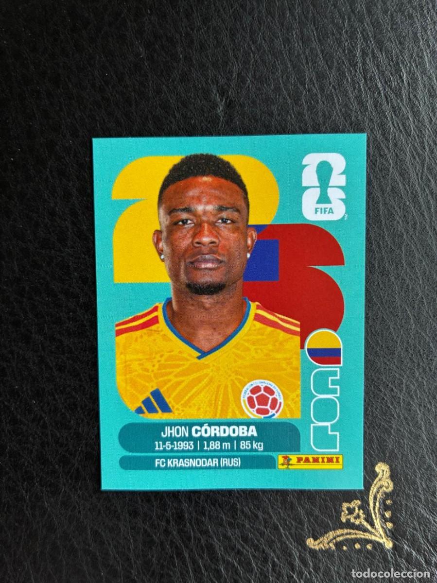 Cromos de f&uacute;tbol: COL 18 JHON C&Oacute;RDOBA COL18 COLOMBIA FIFA WORLD CUP MUNDIAL 2026 26 PANINI