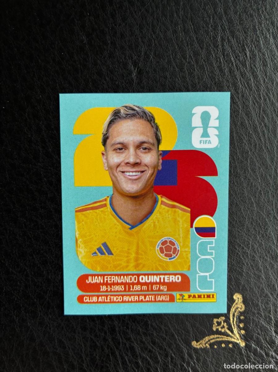 Cromos de f&uacute;tbol: COL 15 JUAN FERNANDO QUINTERO COL15 COLOMBIA FIFA WORLD CUP MUNDIAL 2026 26 PANINI