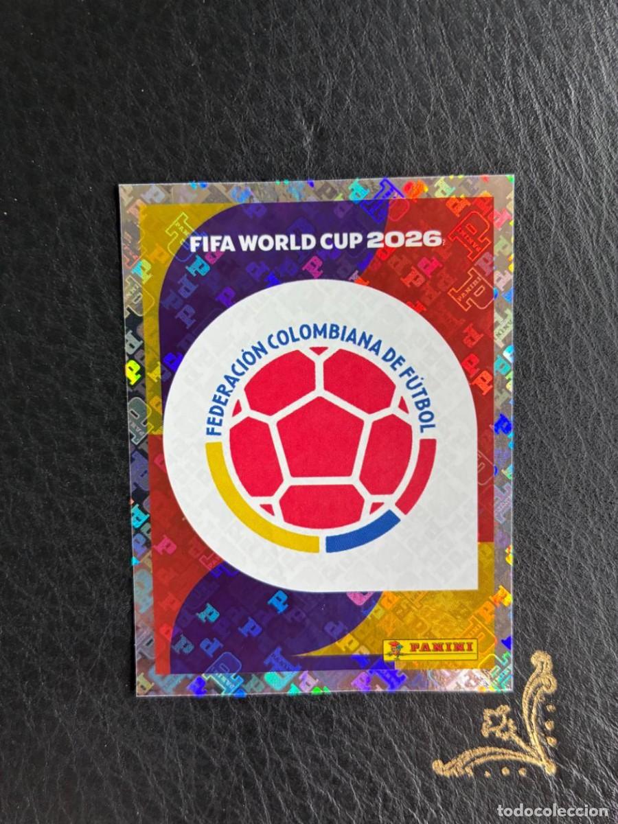 Cromos de f&uacute;tbol: COL 1 ESCUDO LOGO COL1 COLOMBIA FIFA WORLD CUP MUNDIAL 2026 26 PANINI