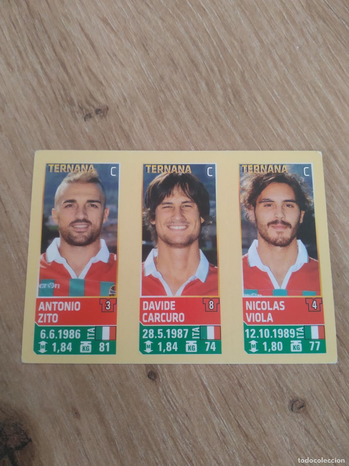 Cromos de f&uacute;tbol: 750 ZITO CARCURO VIOLA TERNANA CROMO FUTBOL PANINI LIGA ITALIA 2013-2014 CALCIATORI 13-14