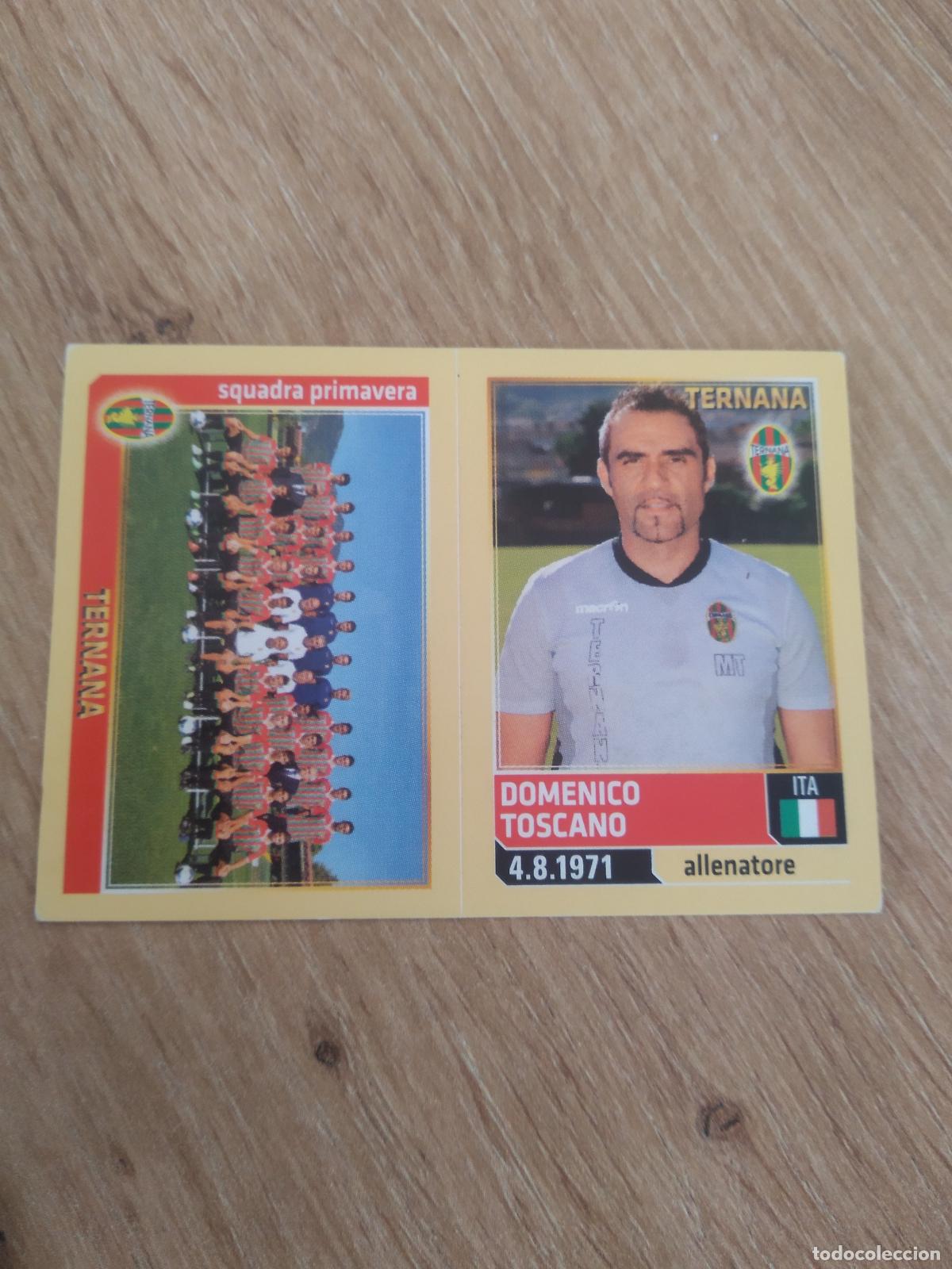Football Stickers: 753 EQUIPO TERNANA DOMENICO TOSCANO CROMO FUTBOL PANINI LIGA ITALIA 2013-2014 CALCIATORI 13-14