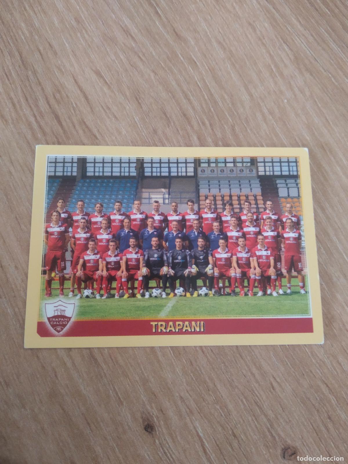 Football Stickers: 754 EQUIPO PLANTILLA TRAPANI CROMO FUTBOL PANINI LIGA ITALIA 2013-2014 CALCIATORI 13-14