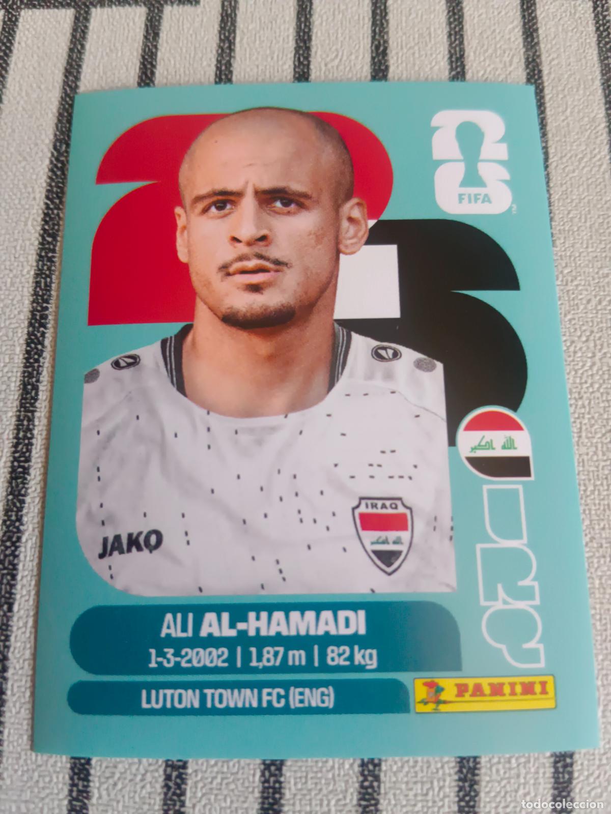 Cromos de Futebol: MUNDIAL 2026 ESTADOS UNIDOS USA MEXICO MEJICO CANADA IRQ 18 IRQ18 ALI AL-HAMADI IRAK FIFA