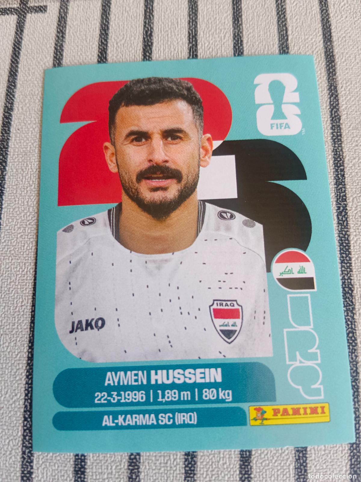 Cromos de Futebol: MUNDIAL 2026 ESTADOS UNIDOS USA MEXICO MEJICO CANADA IRQ 19 IRQ19 AYMEN HUSSEIN IRAK FIFA