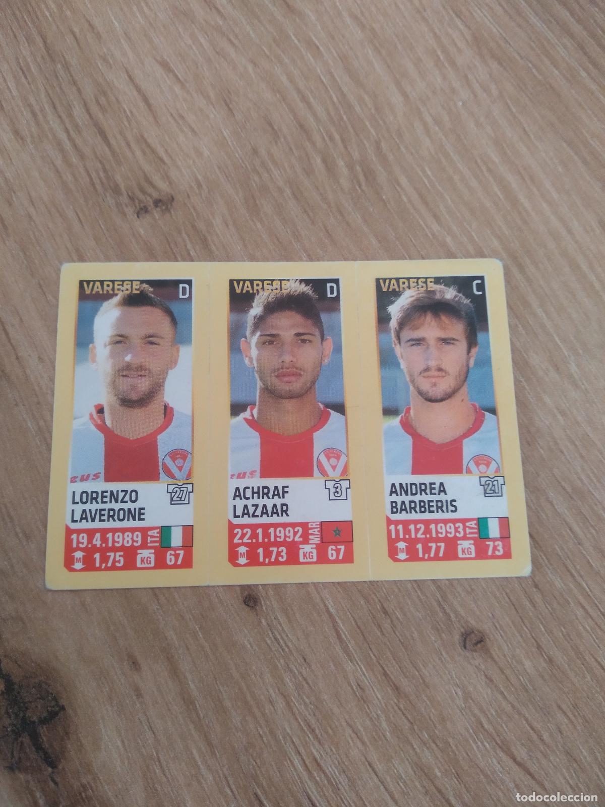 Cromos de Futebol: 766 LAVERONE LAZAAR BARBERIS VARESE CROMO FUTBOL PANINI LIGA ITALIA 2013-2014 CALCIATORI 13-14