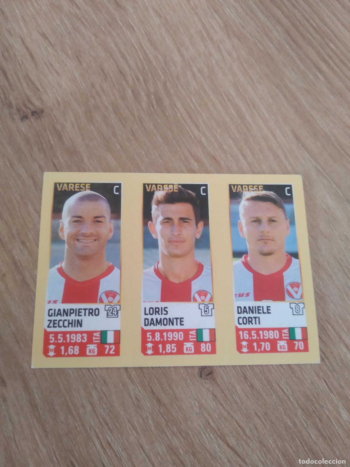 Cromos de Futebol: 767 ZECCHIN DAMONTE DANIELE CORTI VARESE CROMO FUTBOL PANINI LIGA ITALIA 2013-2014 CALCIATORI 13-14