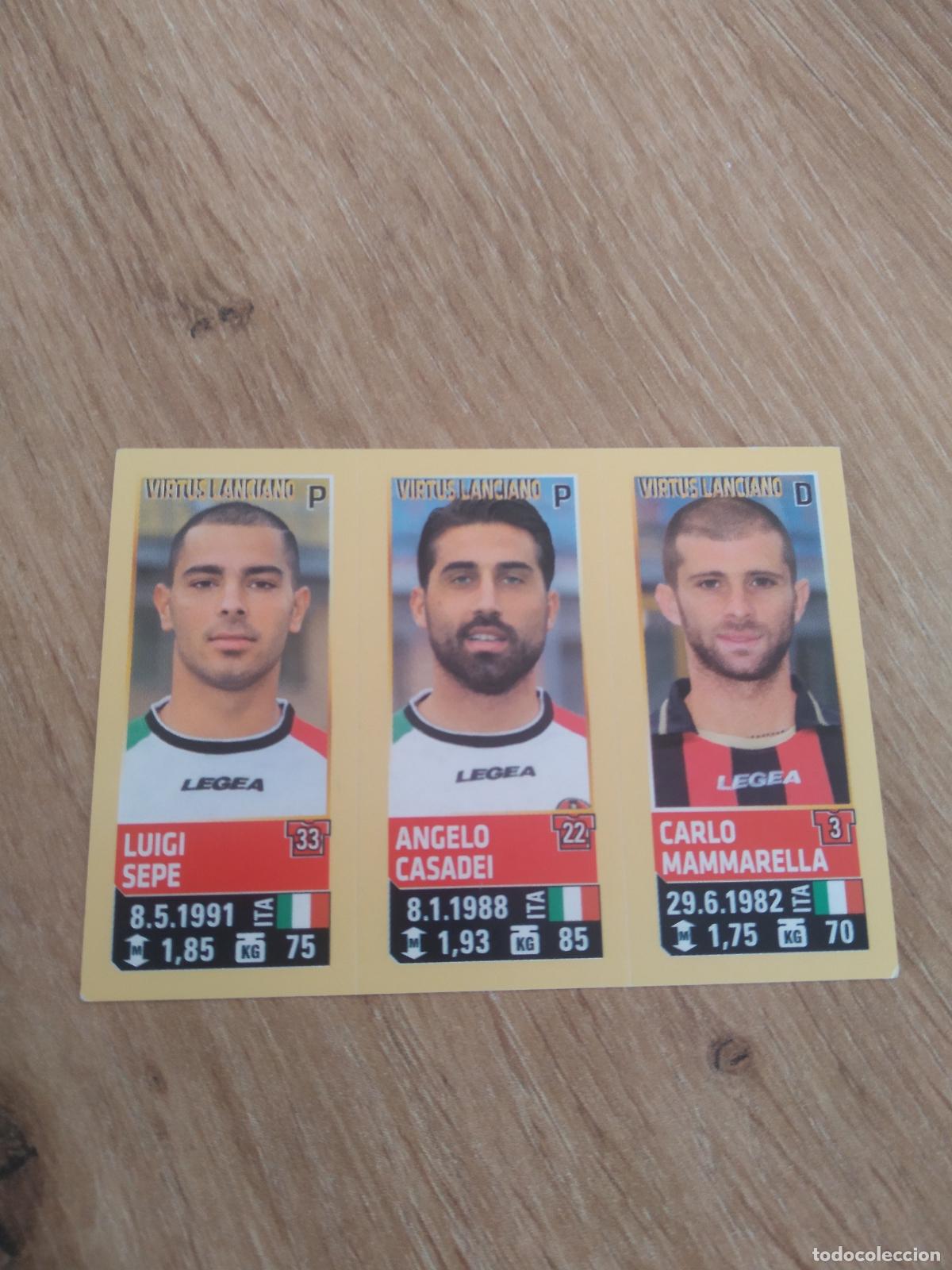 Figurine di Calcio: 772 LUIGI SEPE ANGELO CASADEI MAMMARELLA CROMO FUTBOL PANINI LIGA ITALIA 2013-2014 CALCIATORI 13-14