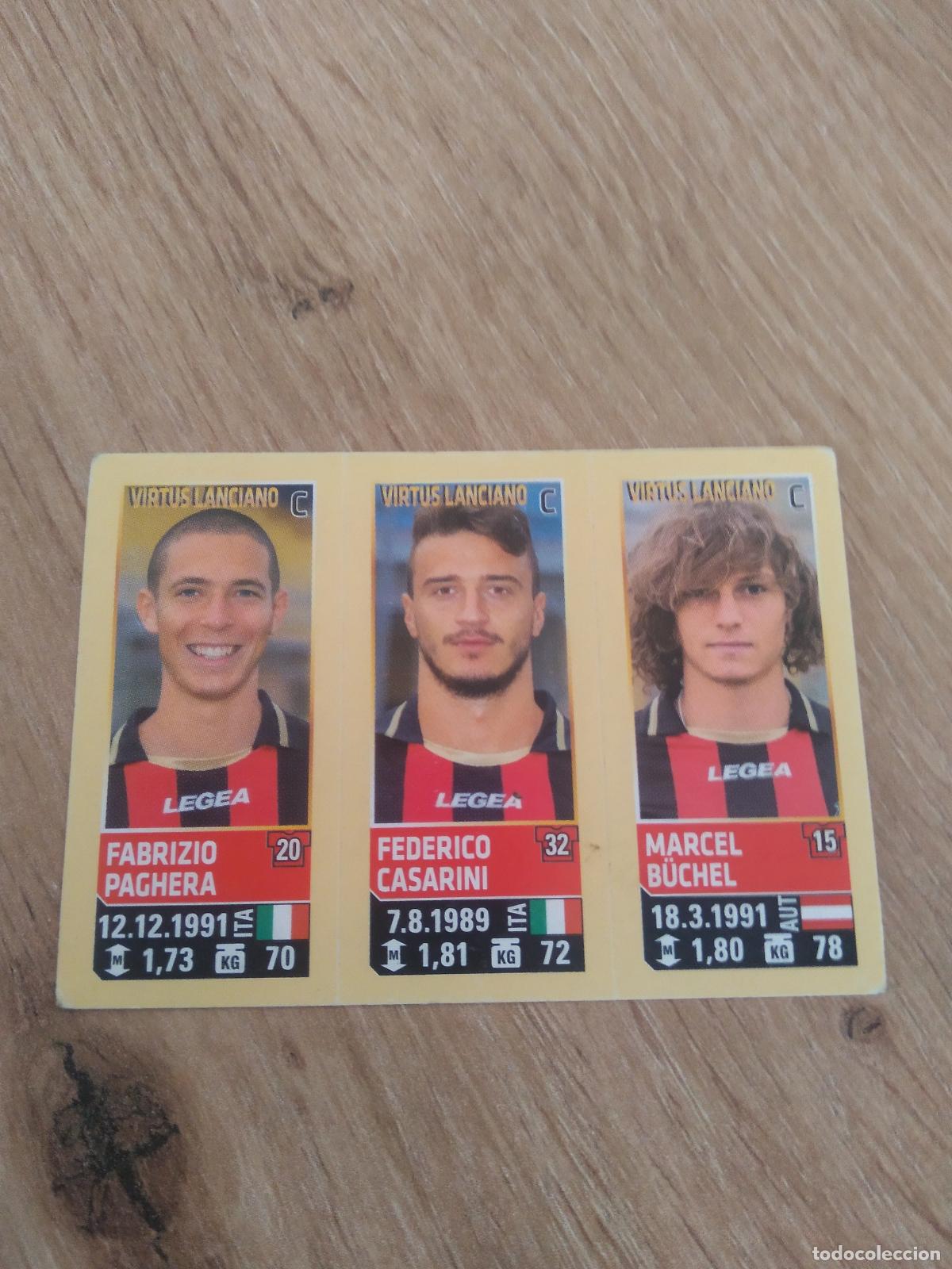 Cromos de f&uacute;tbol: 775 PAGHERA CASARINI BUCHEL CROMO FUTBOL PANINI LIGA ITALIA 2013-2014 CALCIATORI 13-14