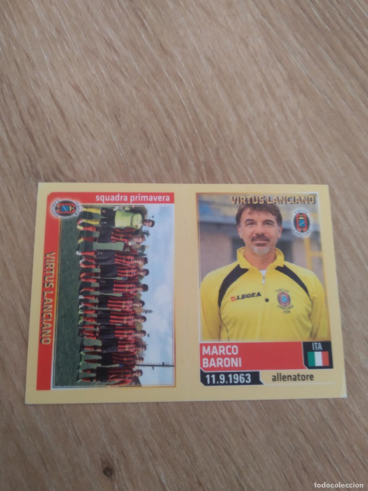 Cromos de f&uacute;tbol: 778 EQUIPO VIRTUS LANCIANO MARCO BARONI CROMO FUTBOL PANINI LIGA ITALIA 2013-2014 CALCIATORI 13-14