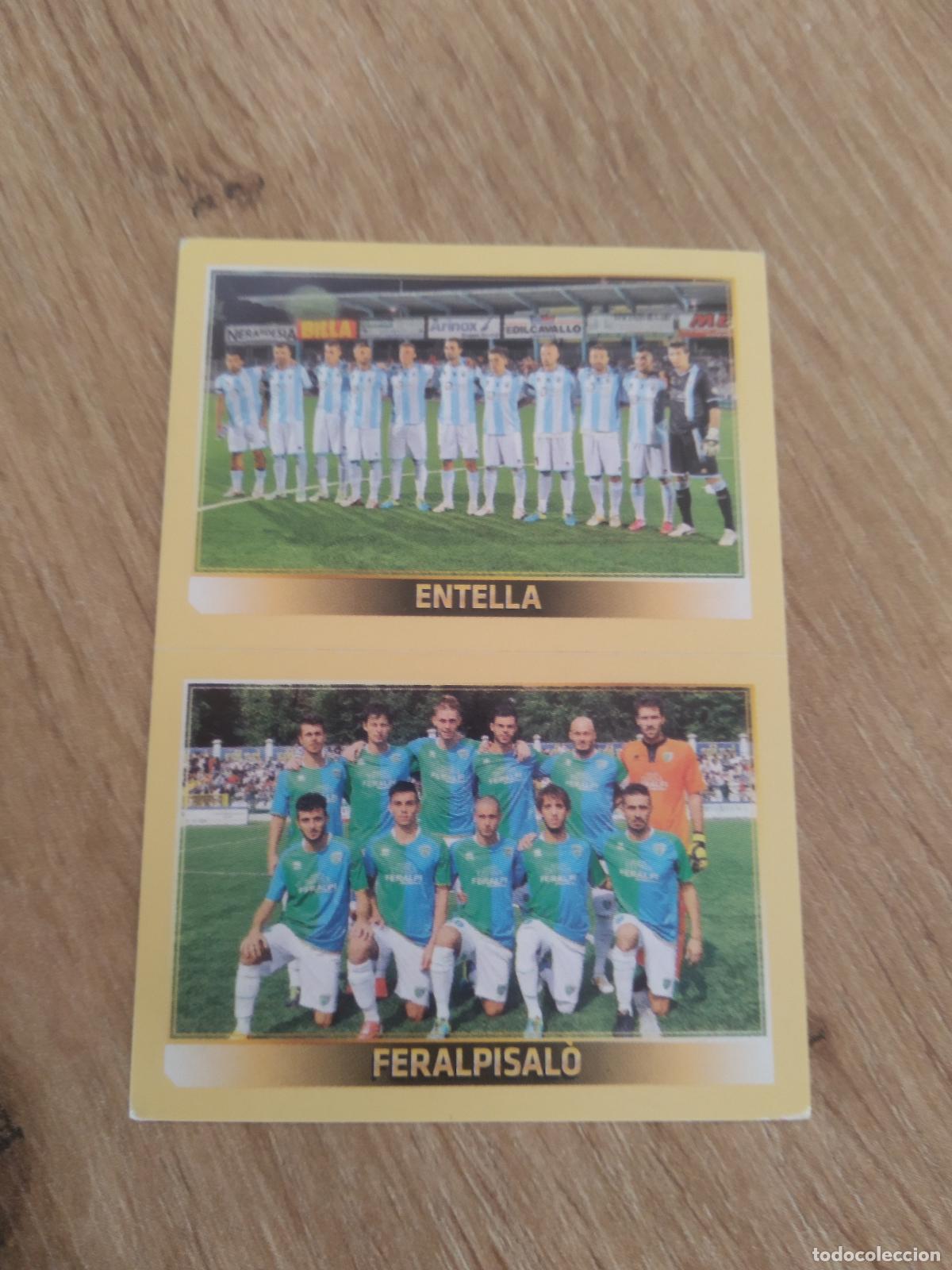 Cromos de f&uacute;tbol: 783 ENTELLA FERALPISALO EQUIPO CROMO FUTBOL PANINI LIGA ITALIA 2013-2014 CALCIATORI 13-14