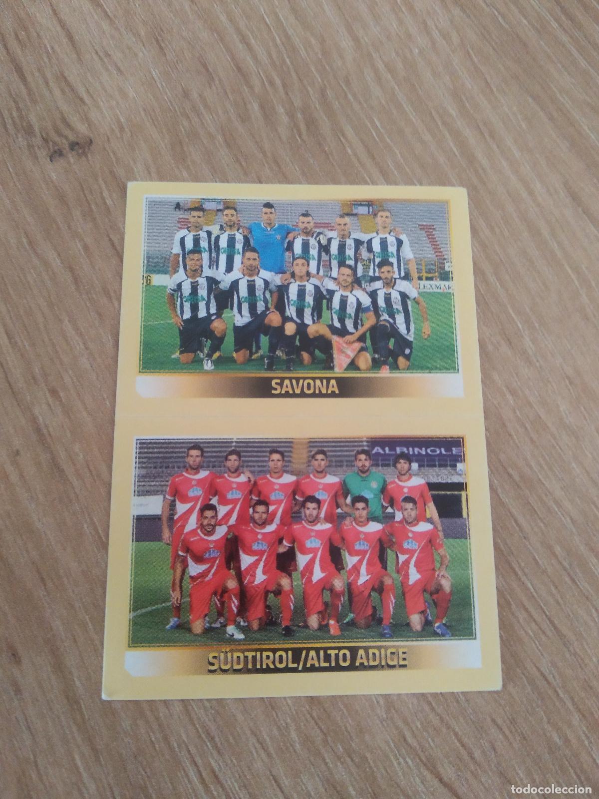 Cromos de f&uacute;tbol: 789 SAVONA SUDTIROL EQUIPO PLANTILLA CROMO FUTBOL PANINI LIGA ITALIA 2013-2014 CALCIATORI 13-14