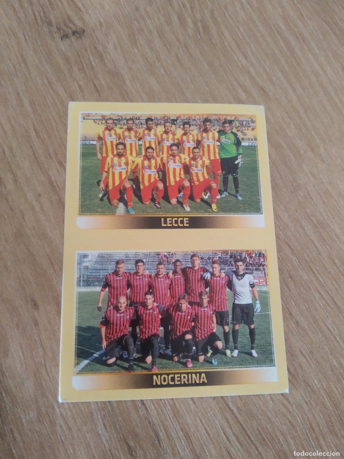 Cromos de f&uacute;tbol: 798 EQUIPO LECCE NOCERINA CROMO FUTBOL PANINI LIGA ITALIA 2013-2014 CALCIATORI 13-14