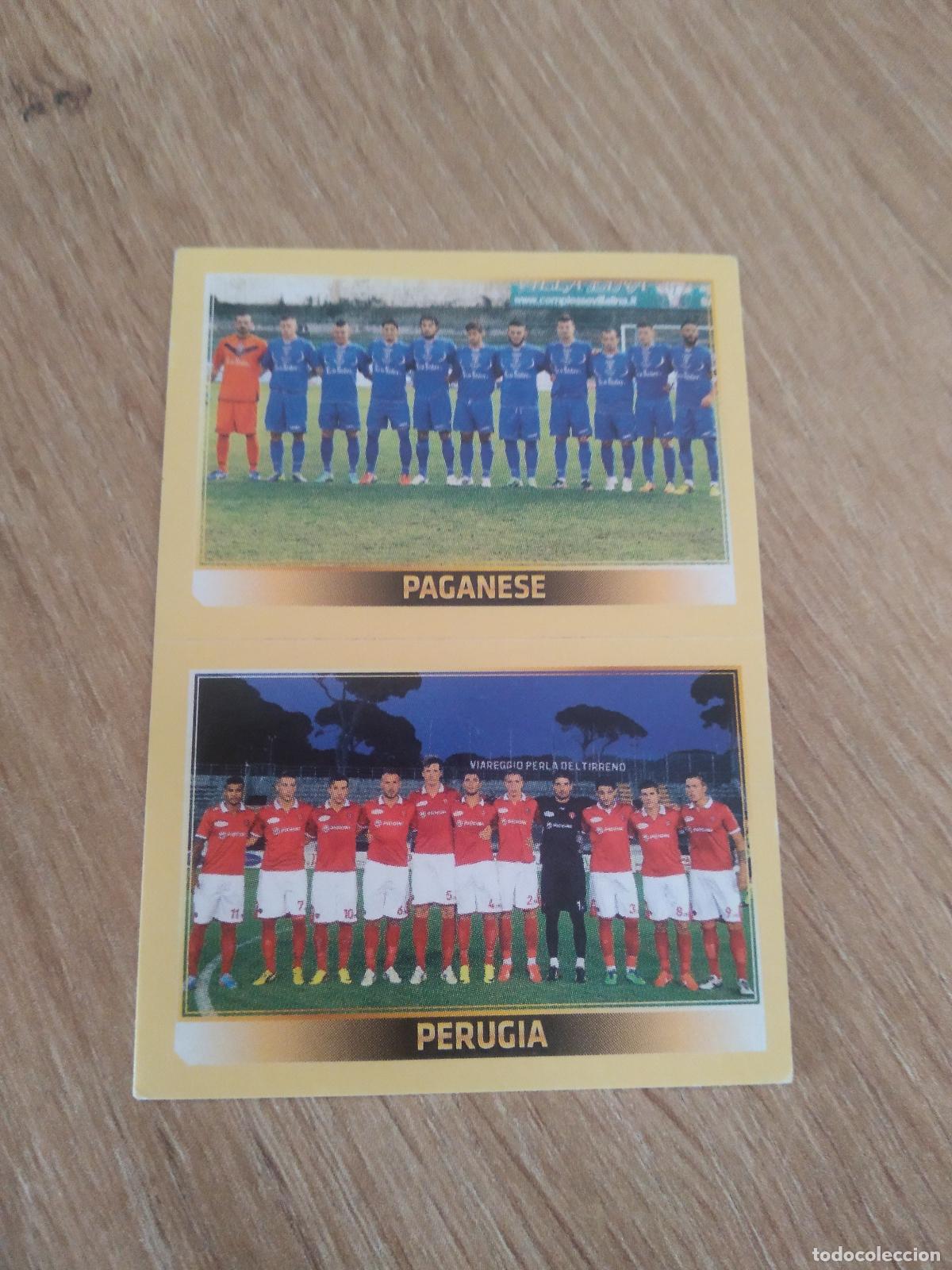 Cromos de f&uacute;tbol: 800 EQUIPO PAGANESE PERUGIA CROMO FUTBOL PANINI LIGA ITALIA 2013-2014 CALCIATORI 13-14