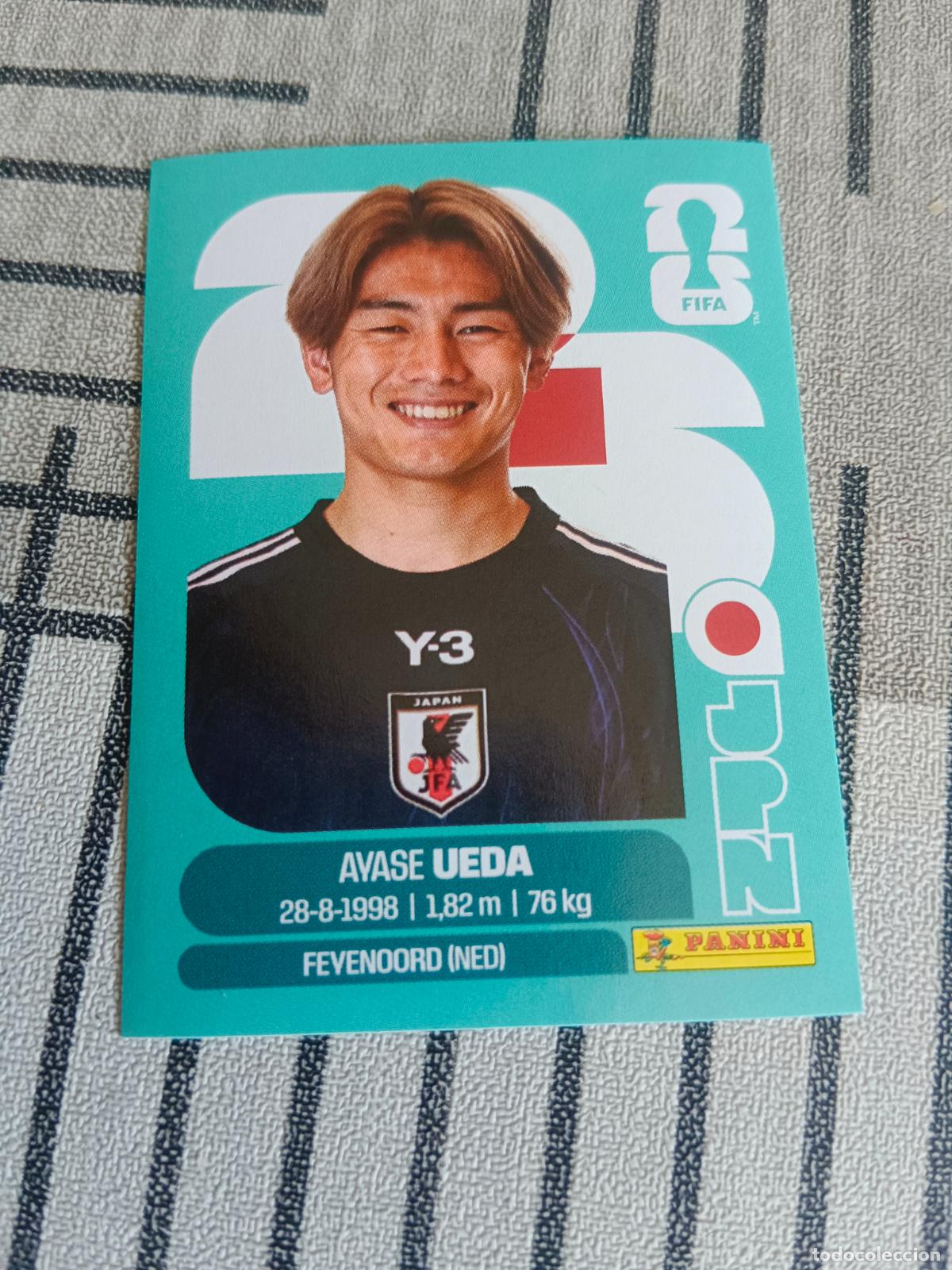 Cromos de f&uacute;tbol: MUNDIAL 2026 ESTADOS UNIDOS USA MEXICO MEJICO CANADA JPN 20 JPN20 AYASE UEDA JAP&Oacute;N FIFA