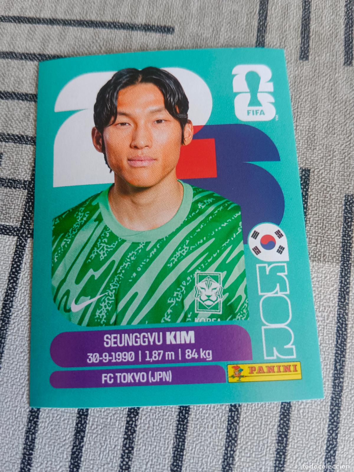 Cromos de f&uacute;tbol: MUNDIAL 2026 ESTADOS UNIDOS USA MEXICO MEJICO CANADA KOR 3 KOR3 SEUNGGYU KIM COREA DEL SUR FIFA