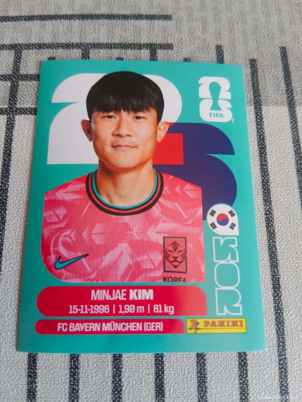 Cromos de f&uacute;tbol: MUNDIAL 2026 ESTADOS UNIDOS USA MEXICO MEJICO CANADA KOR 4 KOR4 MINJAE KIM COREA DEL SUR FIFA