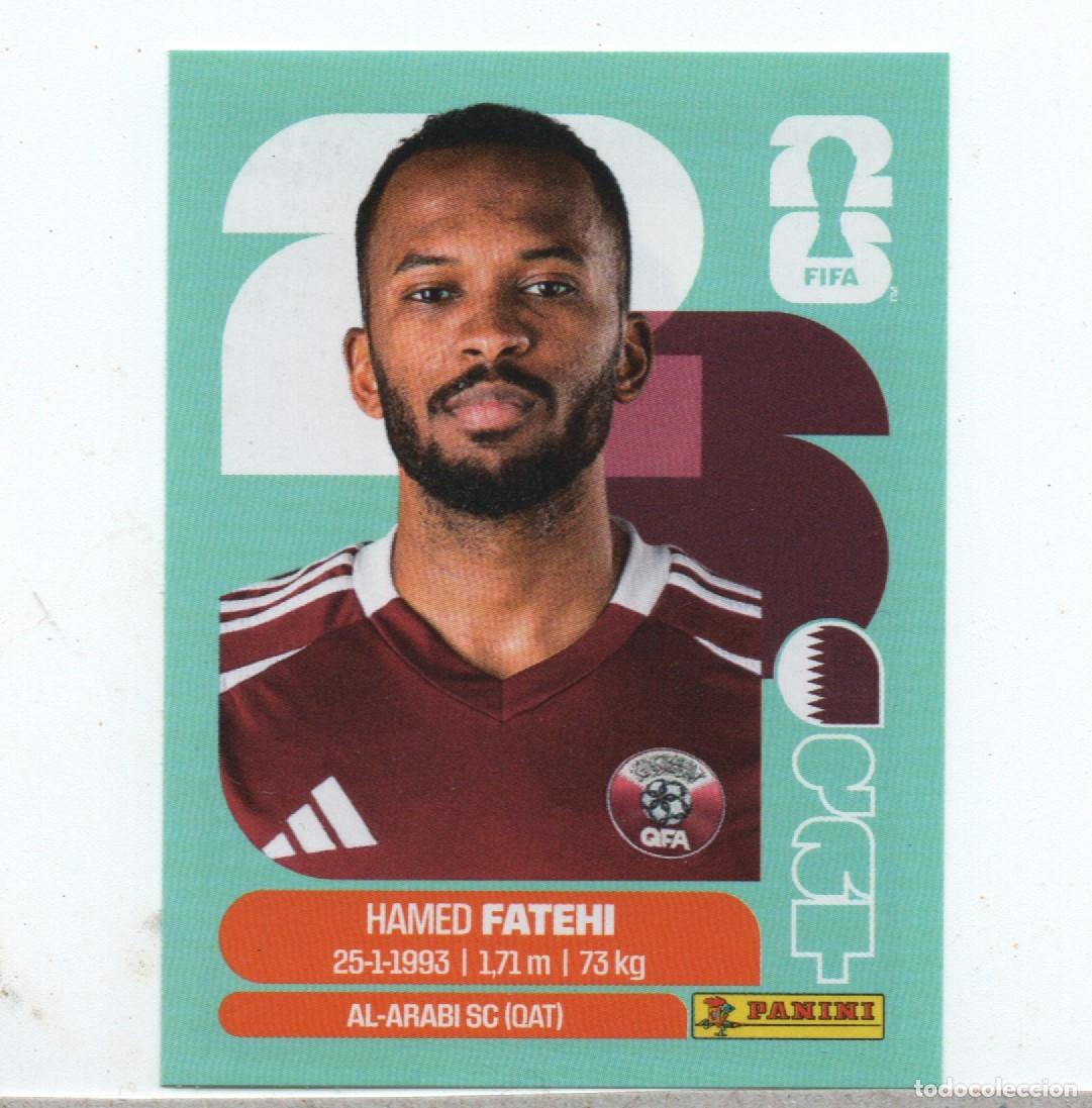 Cromos de f&uacute;tbol: PANINI FIFA WORLD CUP 2026 QAT 12 HAMED FATEHI