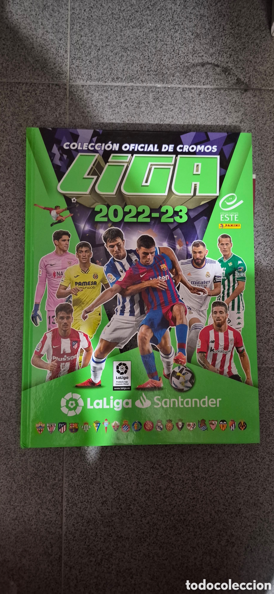 Cromos de f&uacute;tbol: ALBUM PASTA DURA T.22 23