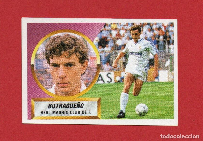 Cromos de f&uacute;tbol: ESTE 88 89 BUTRAGUE&Ntilde;O SIN # DEL REAL MADRID NUEVO SIN PEGAR ESTE 1988 1989
