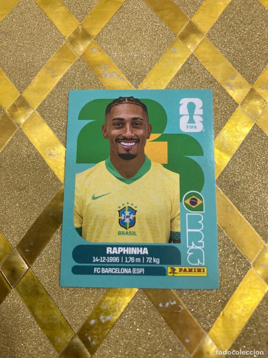 Cromos de f&uacute;tbol: CROMO DE F&Uacute;TBOL NUMERO BRA 19 RAPHINHA BRASIL MUNDIAL 2026 MEXICO-EEUU-CANADA PANINI !