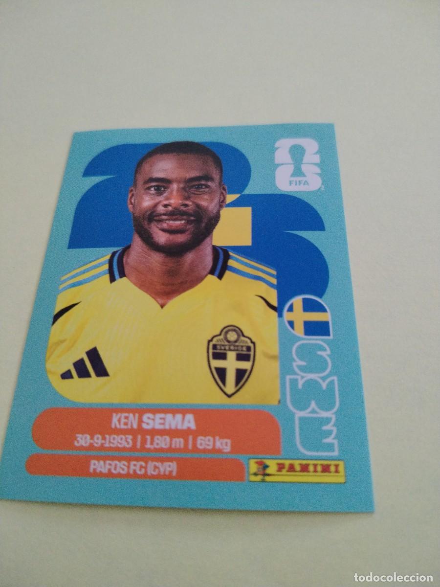 Cromos de f&uacute;tbol: CROMO MUNDIAL 2026 - SUECIA SWE 15