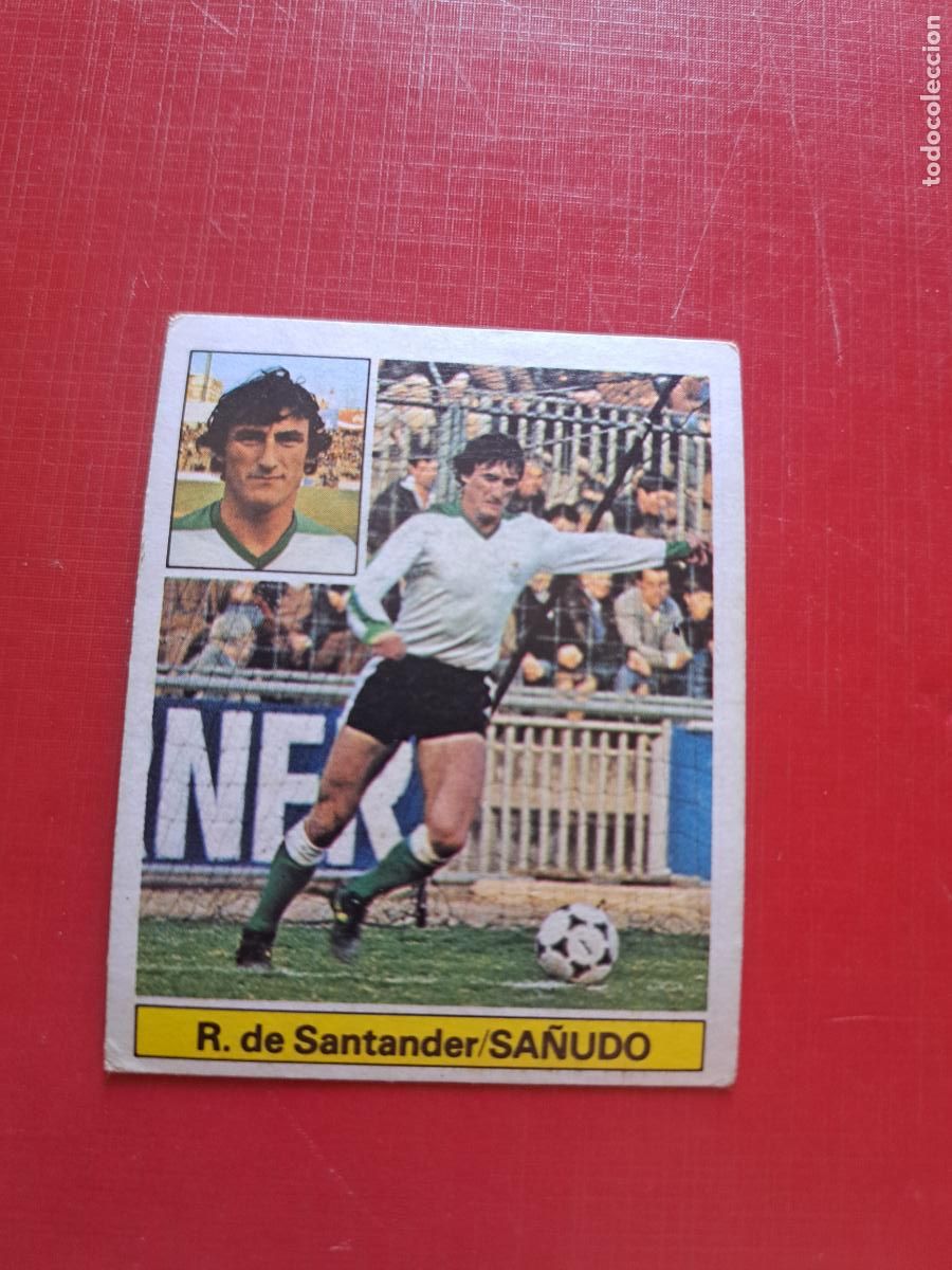 Cromos de f&uacute;tbol: ESTE 81 82 1981 198 SA&Ntilde;UDO RACING SANTANDER NUNCA PEGADO