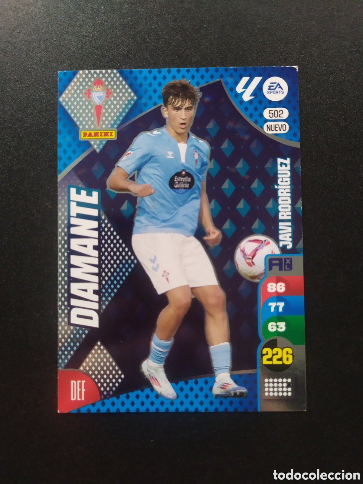 Cromos de Futebol: Adrenalyn 2024 2025 24 25 panini Javi Rodr&iacute;guez nuevo diamante n&deg; 502 Celta Vigo