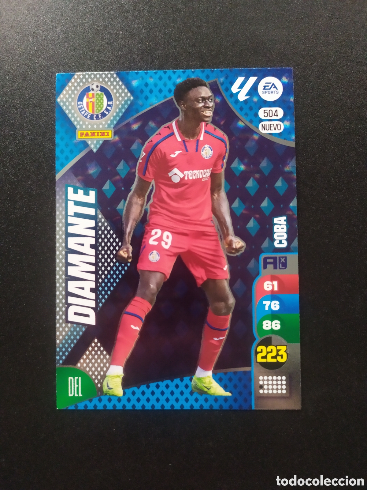 Football Stickers: Adrenalyn 2024 2025 24 25 panini Coba nuevo diamante n&deg; 504 Getafe