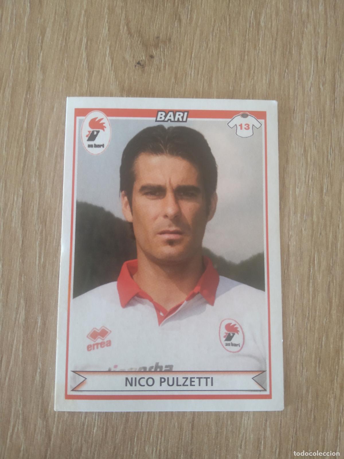 Cromos de f&uacute;tbol: 13 NICO PULZETTI BARI CROMO FUTBOL PANINI LIGA ITALIA 2010-2011 CALCIATORI 10-11