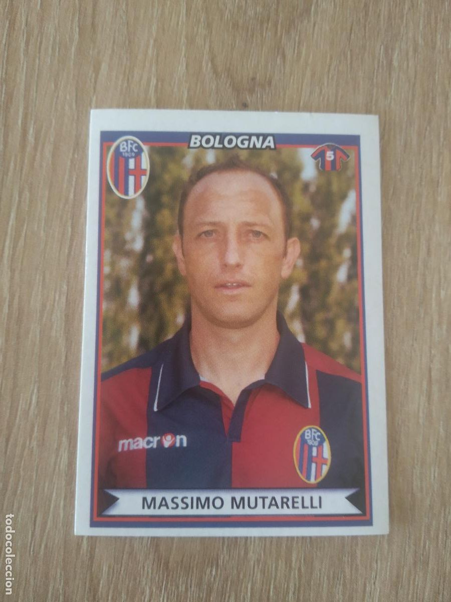 Cromos de f&uacute;tbol: 38 MASSIMO MUTARELLI BOLOGNA CROMO FUTBOL PANINI LIGA ITALIA 2010-2011 CALCIATORI 10-11