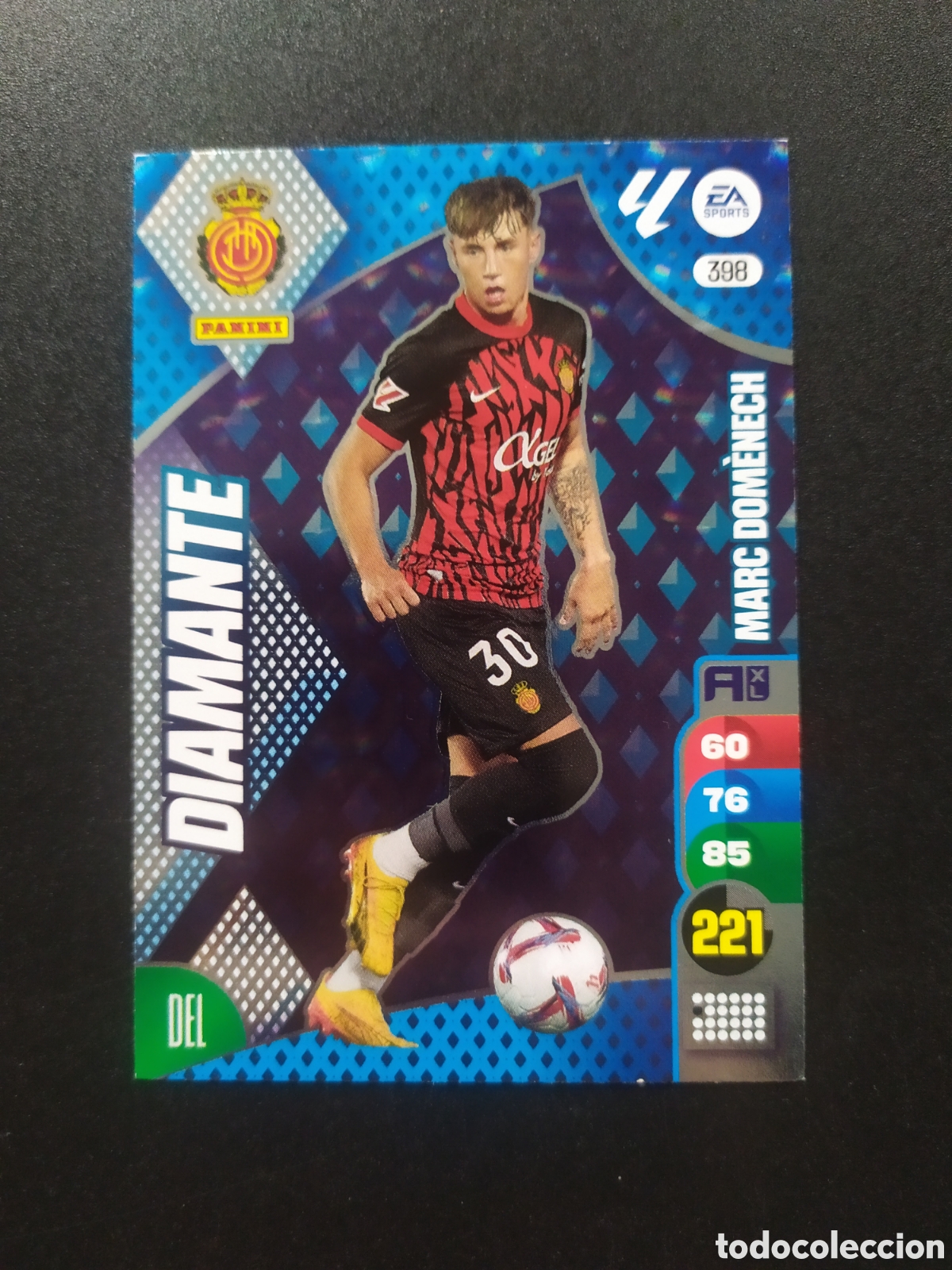 Cromos de f&uacute;tbol: Adrenalyn 2024 2025 24 25 panini Marc Domenech diamante n&deg; 398 Mallorca