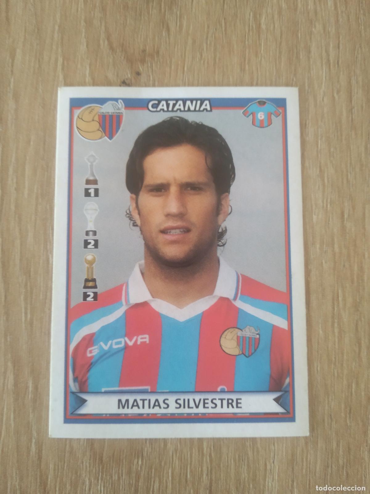 Cromos de f&uacute;tbol: 105 MATIAS SILVESTRE CROMO FUTBOL PANINI LIGA ITALIA 2010-2011 CALCIATORI 10-11