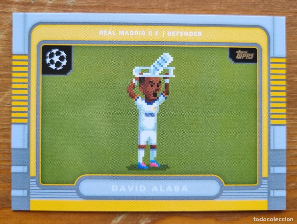 Cromos de f&uacute;tbol: 8B-1 ALABA (Real Madrid CF) 8BIT SHOTS. Topps UEFA Clubs Competition Flagship 2025 2026 25 26
