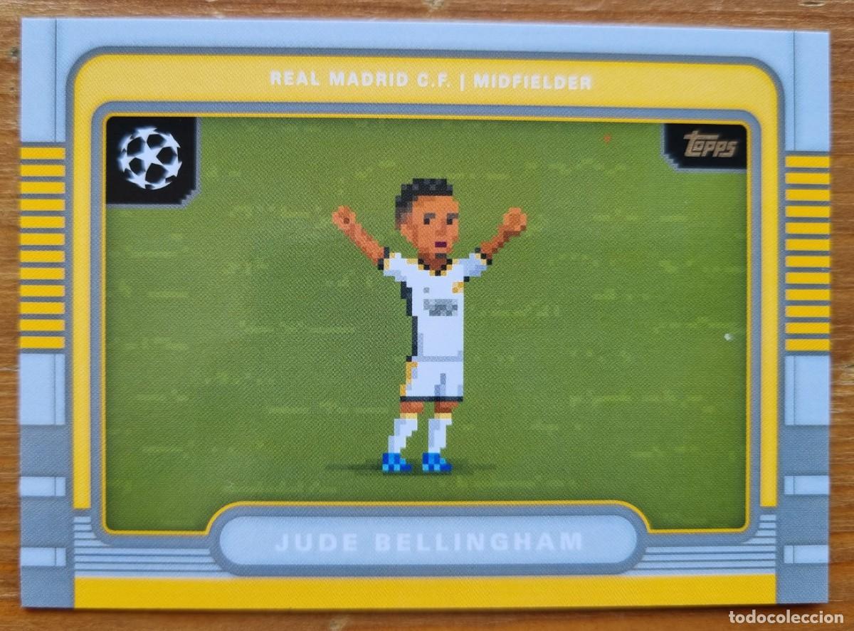 Football Stickers: 8B-3 BELLINGHAM (Real Madrid CF) 8BIT SHOTS. Topps UEFA Clubs Competition Flagship 2025 2026 25 26