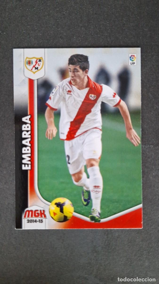 Cromos de f&uacute;tbol: L1 EMBARBA RAYO VALLECANO 285 PANINI MEGACRACKS 2014 2015 14 15