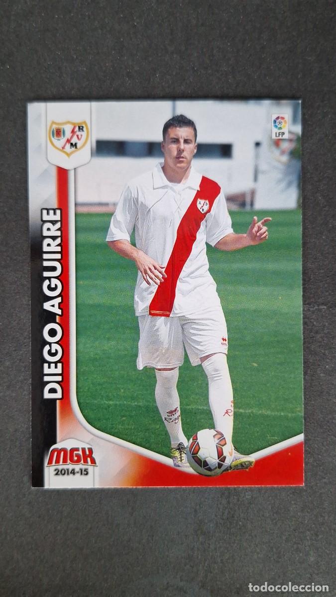 Cromos de f&uacute;tbol: L1 DIEGO AGUIRRE RAYO VALLECANO 286 PANINI MEGACRACKS 2014 2015 14 15