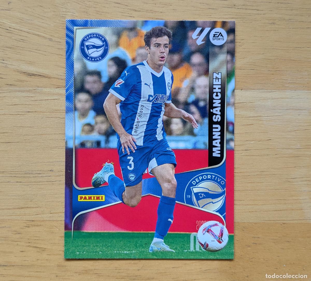 Cromos de f&uacute;tbol: MEGACRACKS 2025-2026 - MANU S&Aacute;NCHEZ - DEPORTIVO ALAV&Eacute;S - N&ordm; 26