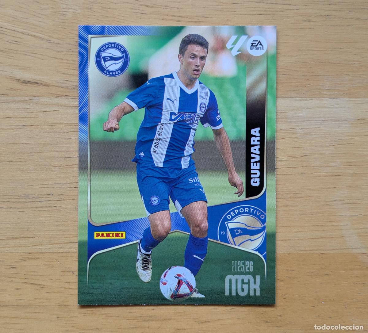 Cromos de Futebol: MEGACRACKS 2025-2026 - GUEVARA - DEPORTIVO ALAV&Eacute;S - N&ordm; 28