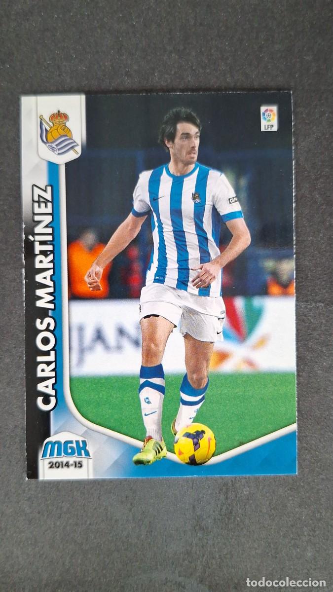 Cromos de Futebol: L1 CARLOS MARTINEZ REAL SOCIEDAD 291 PANINI MEGACRACKS 2014 2015 14 15
