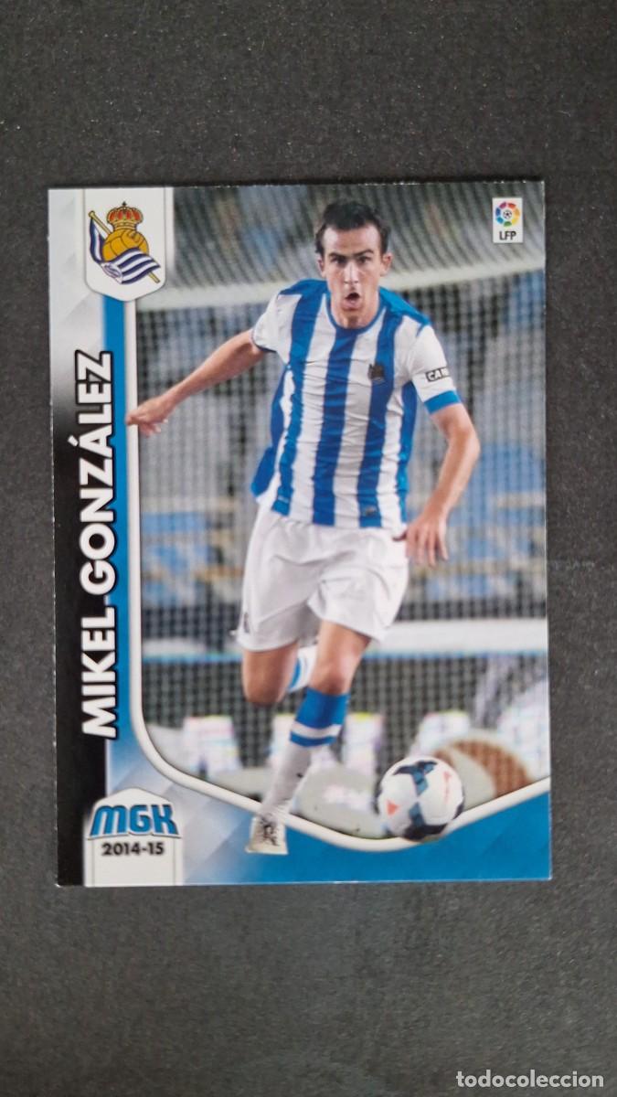 Cromos de Futebol: L1 MIKEL GONZALEZ REAL SOCIEDAD 293 PANINI MEGACRACKS 2014 2015 14 15