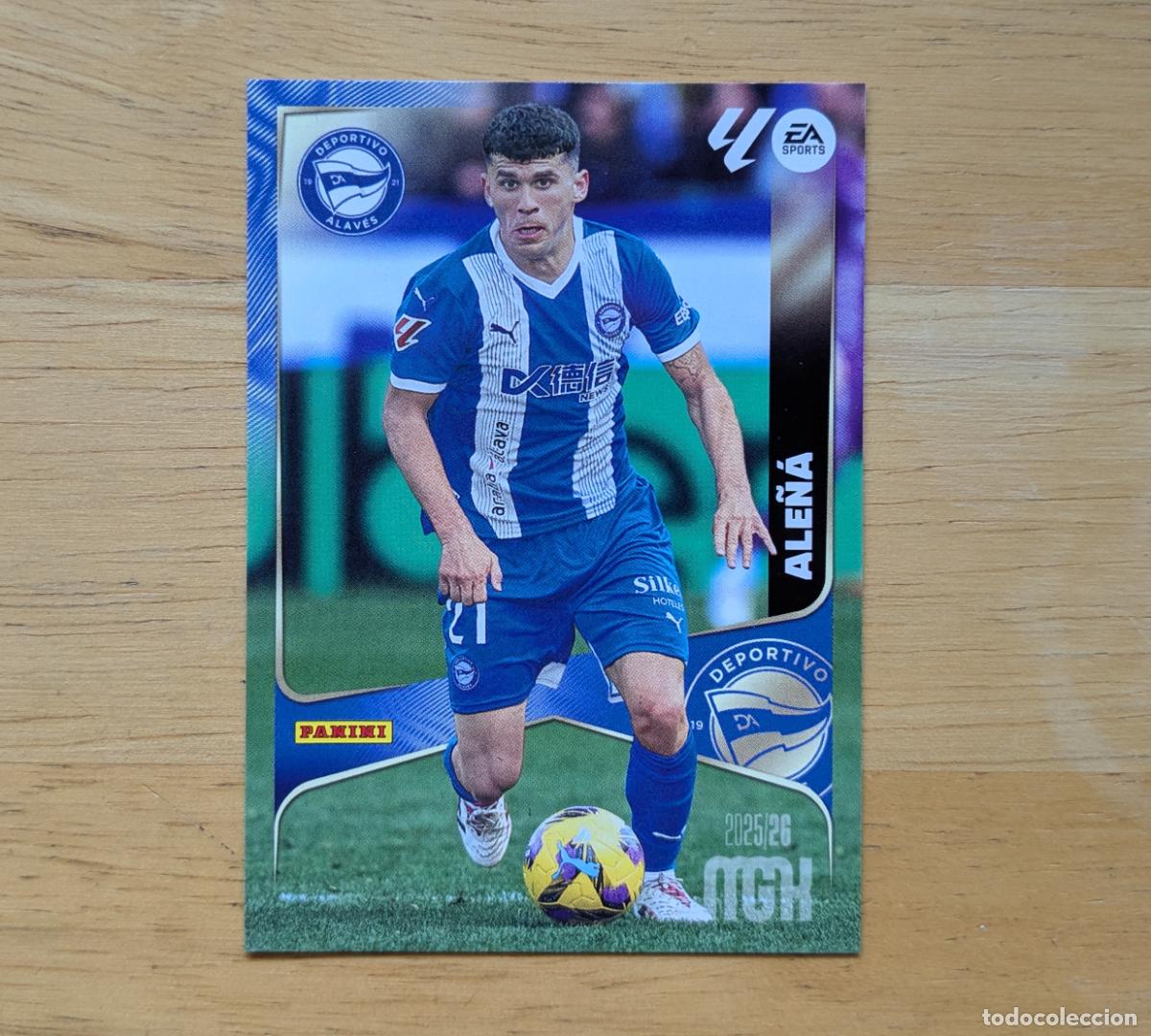 Fu&szlig;ball-Sticker: MEGACRACKS 2025-2026 - ALE&Ntilde;&Aacute; - DEPORTIVO ALAV&Eacute;S - N&ordm; 31