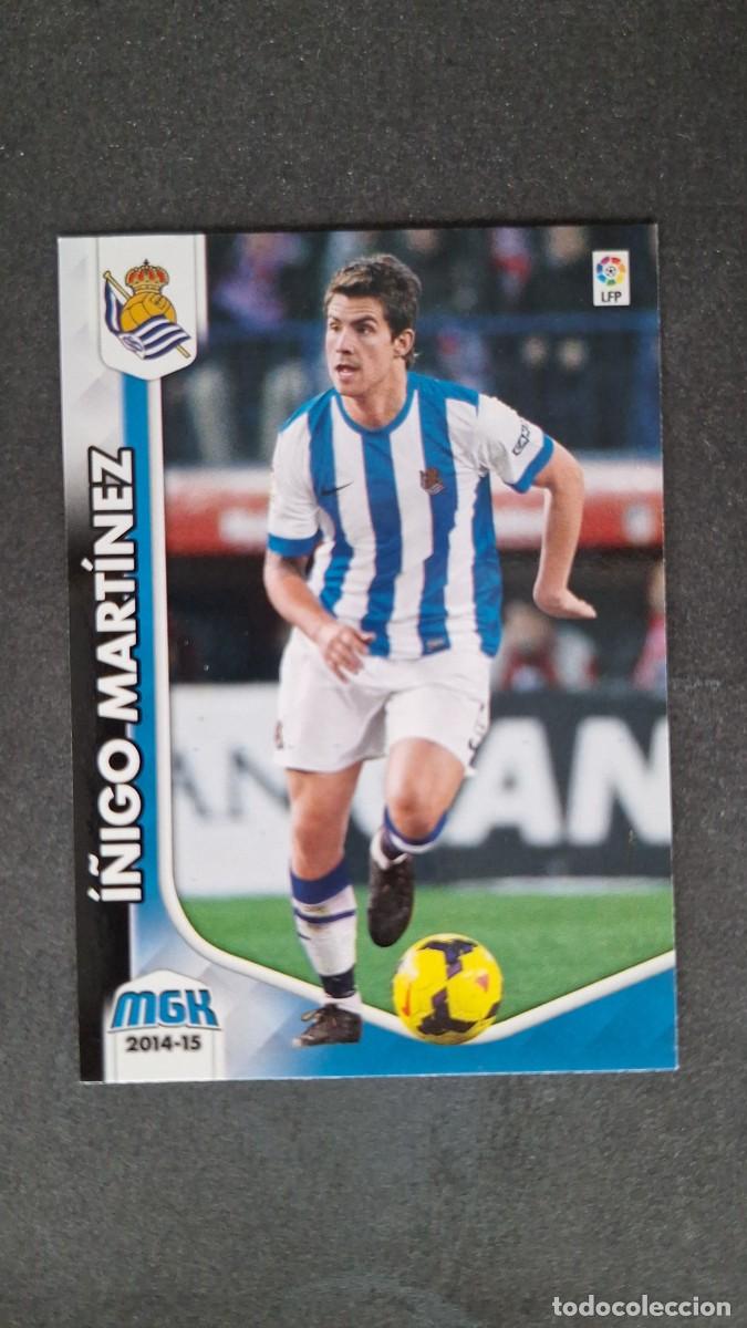 Fu&szlig;ball-Sticker: L1 I&Ntilde;IGO MARTINEZ REAL SOCIEDAD 294 PANINI MEGACRACKS 2014 2015 14 15
